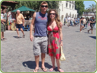 Matt and Shella, Los Angeles, July 2009